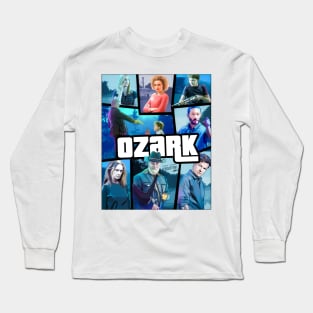 Ozark GTA art poster Long Sleeve T-Shirt